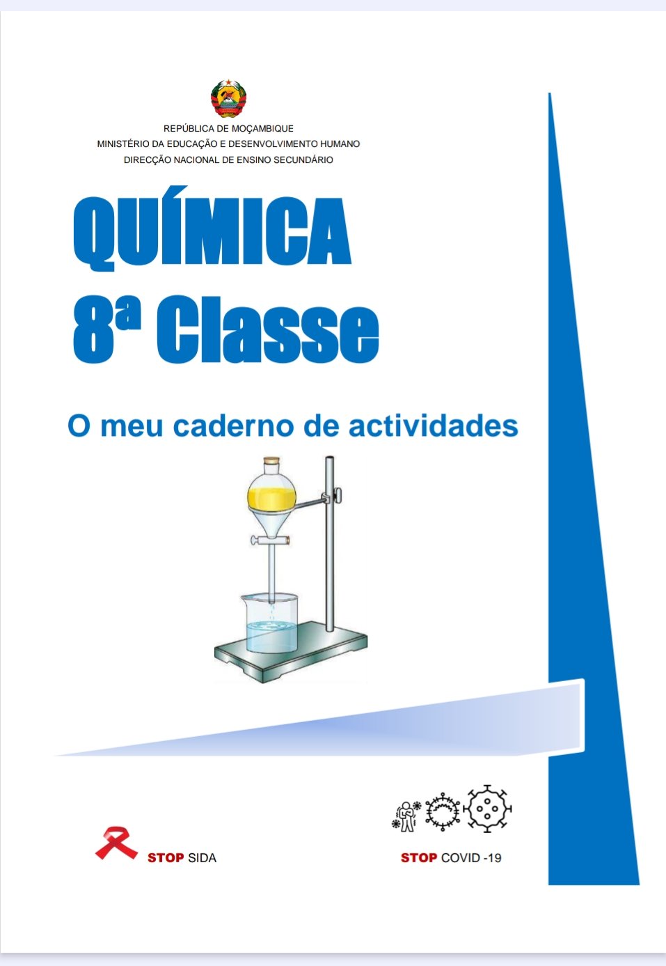 Química da 8ª Classe (O Meu Caderno de Actividades - Moçambique; 2021) Baixar em PDF