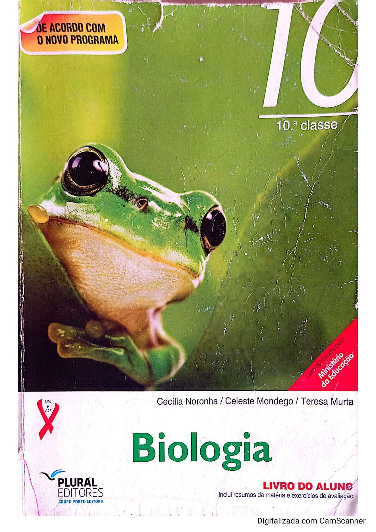 Biologia da 10ª Classe (Texto Editores – Moçambique; 2021) Baixar Livro em PDF