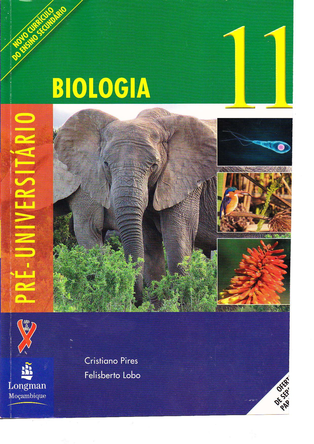 Biologia da 11ª Classe (Pré-Universitário - Longman Moçambique) Baixar Livro em PDF