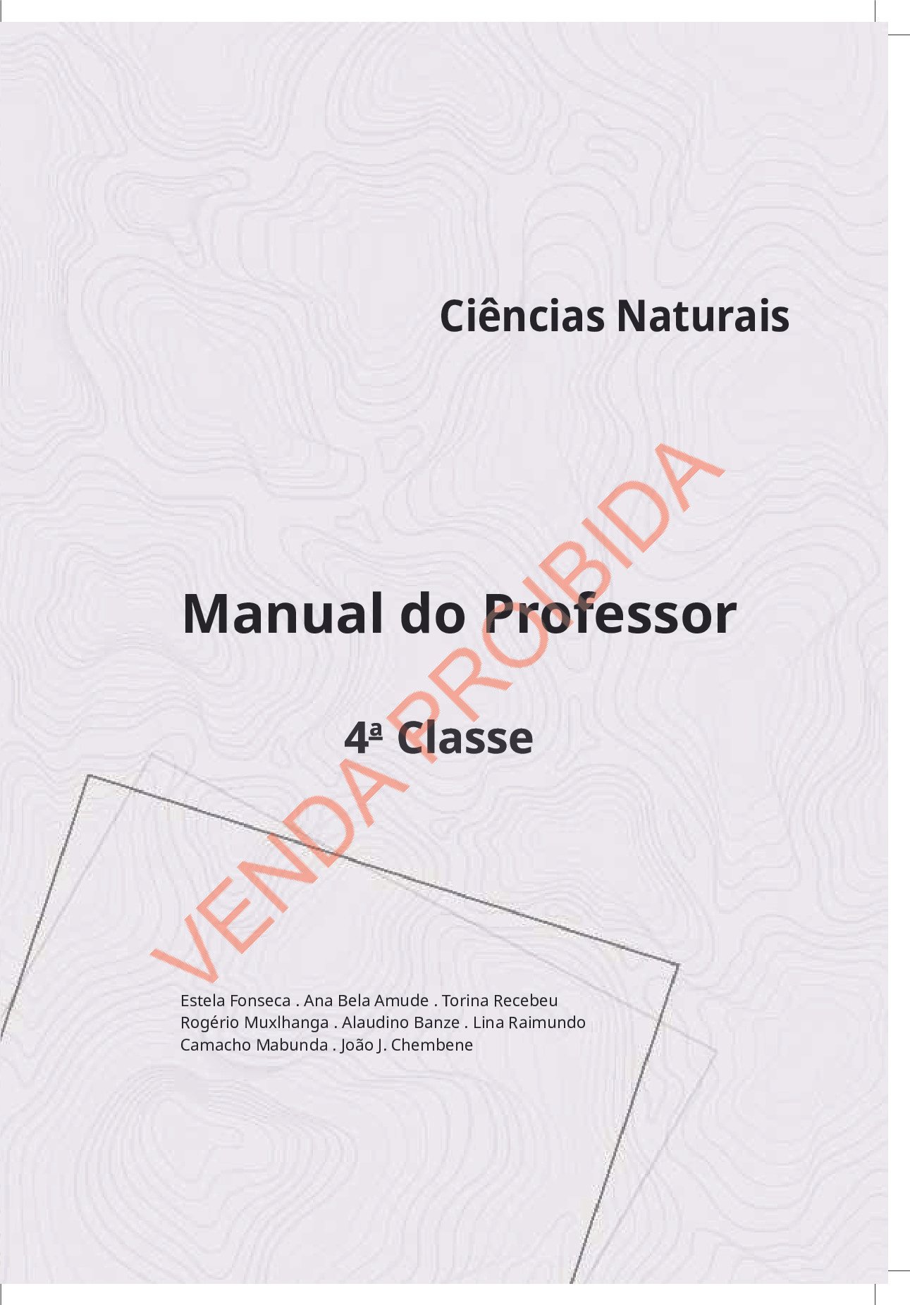 Ciências Naturais da 4ª Classe (Manual do Professor - Moçambique) Baixar em PDF