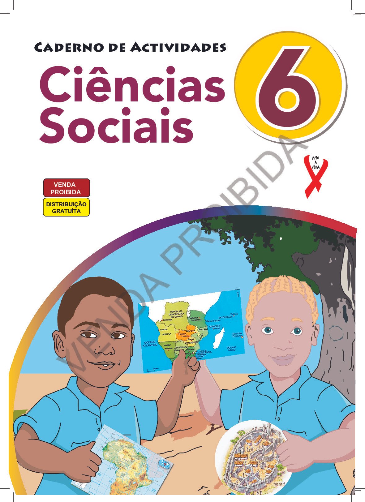 Ciências Sociais da 6ª Classe (Caderno de Atividades - Moçambique 2024) Baixar Livro em PDF