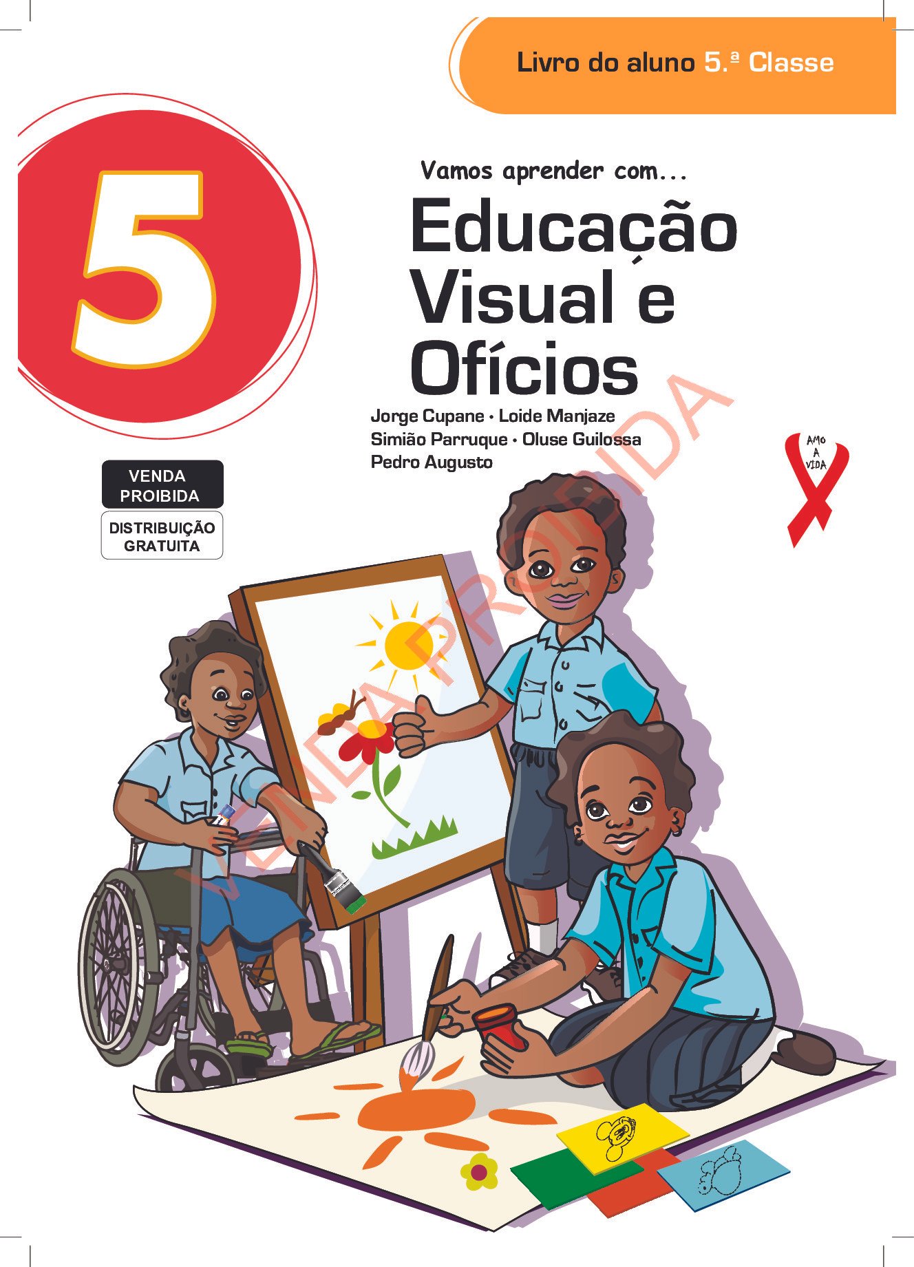 Educação Visual e Ofícios da 5ª Classe (MINEDH Moçambique 2023) Baixar Livro em PDF