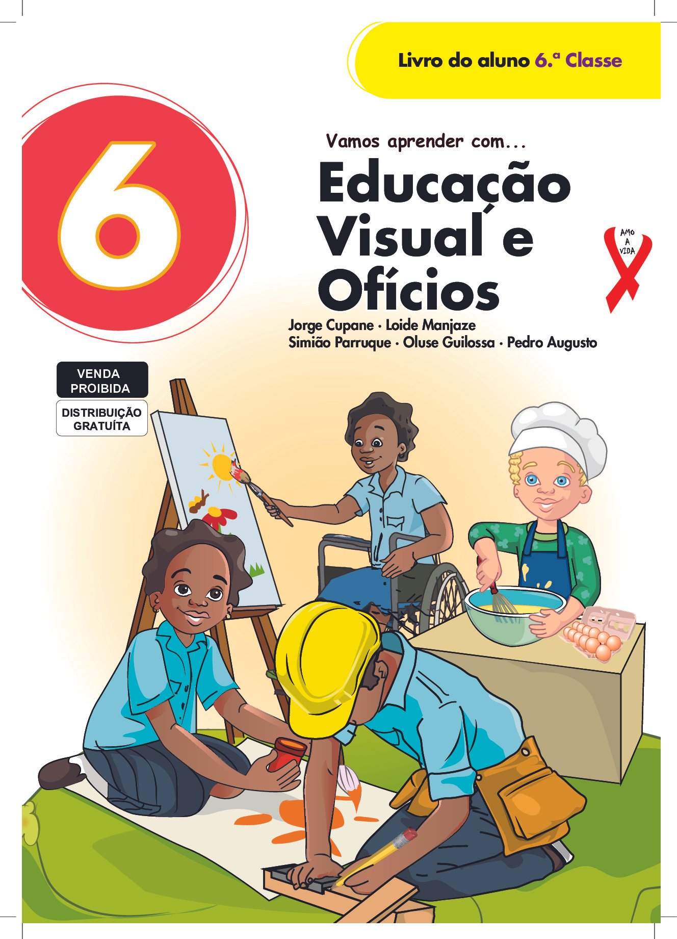 Educação Visual e Ofícios da 6ª Classe (MINEDH Moçambique 2024) Baixar Livro em PDF