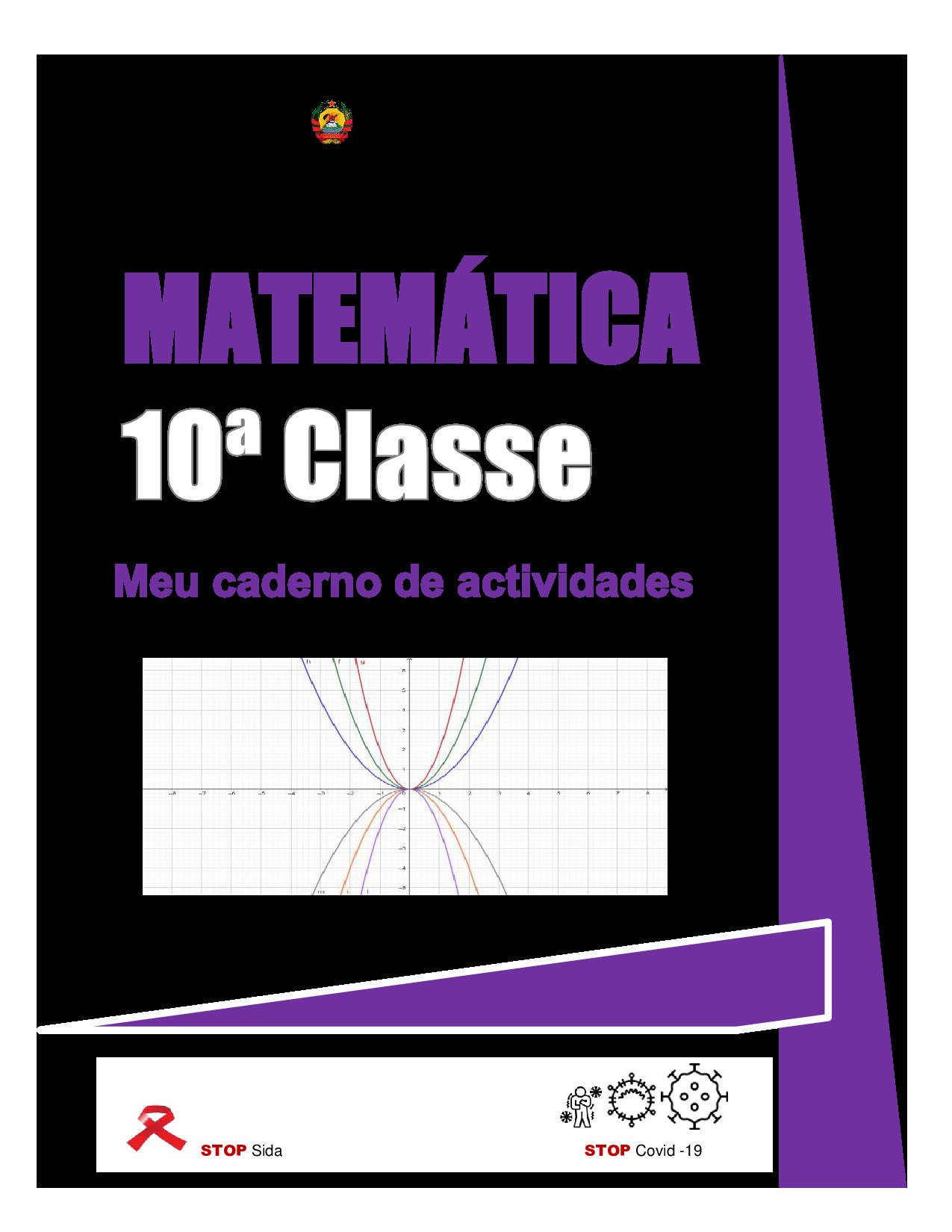 Matemática da 10ª Classe (O Meu Caderno de Actividades - Moçambique; 2021) Baixar em PDF