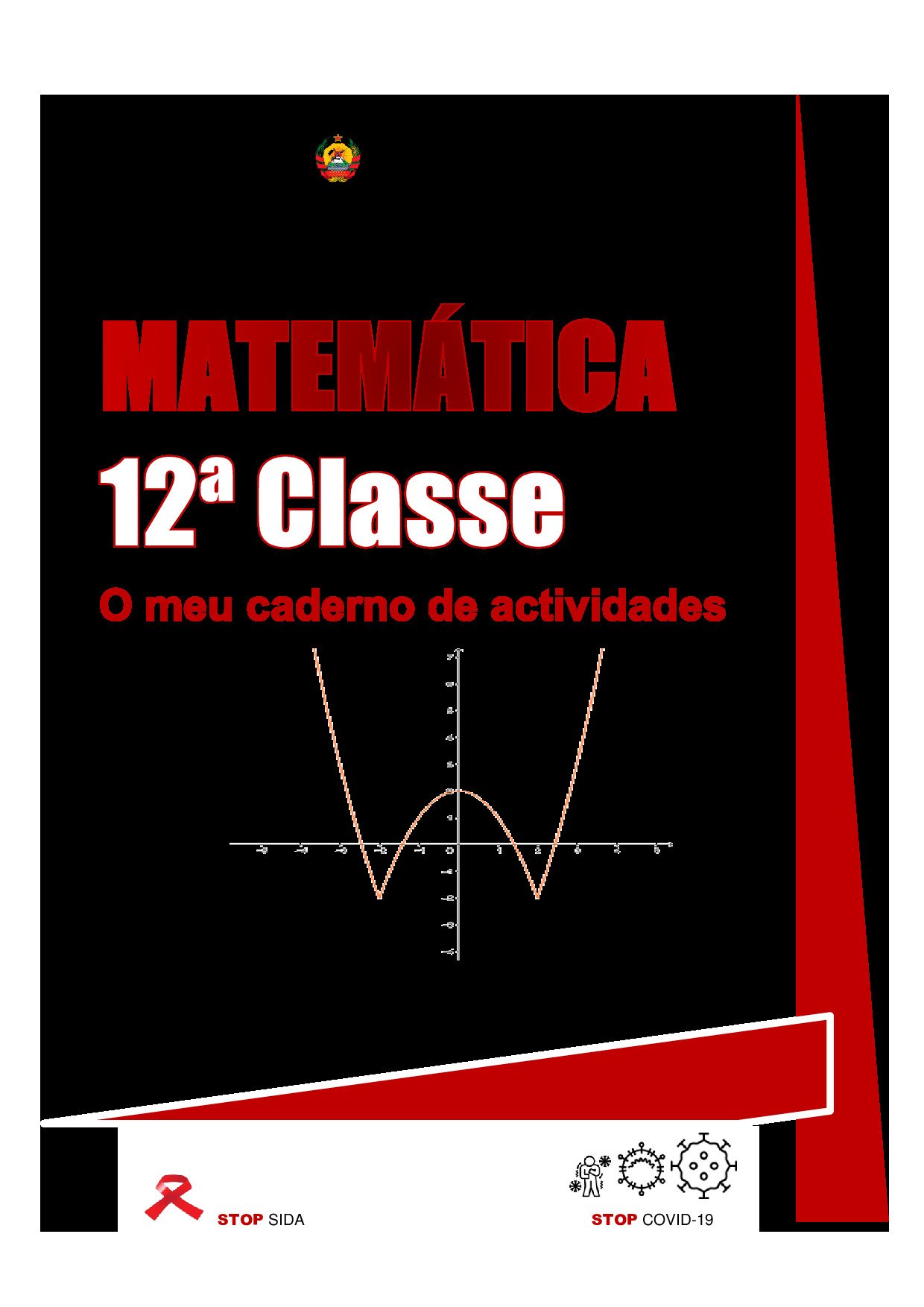 Matemática da 12ª Classe (O Meu Caderno de Actividades - Moçambique; 2021) Baixar Livro em PDF