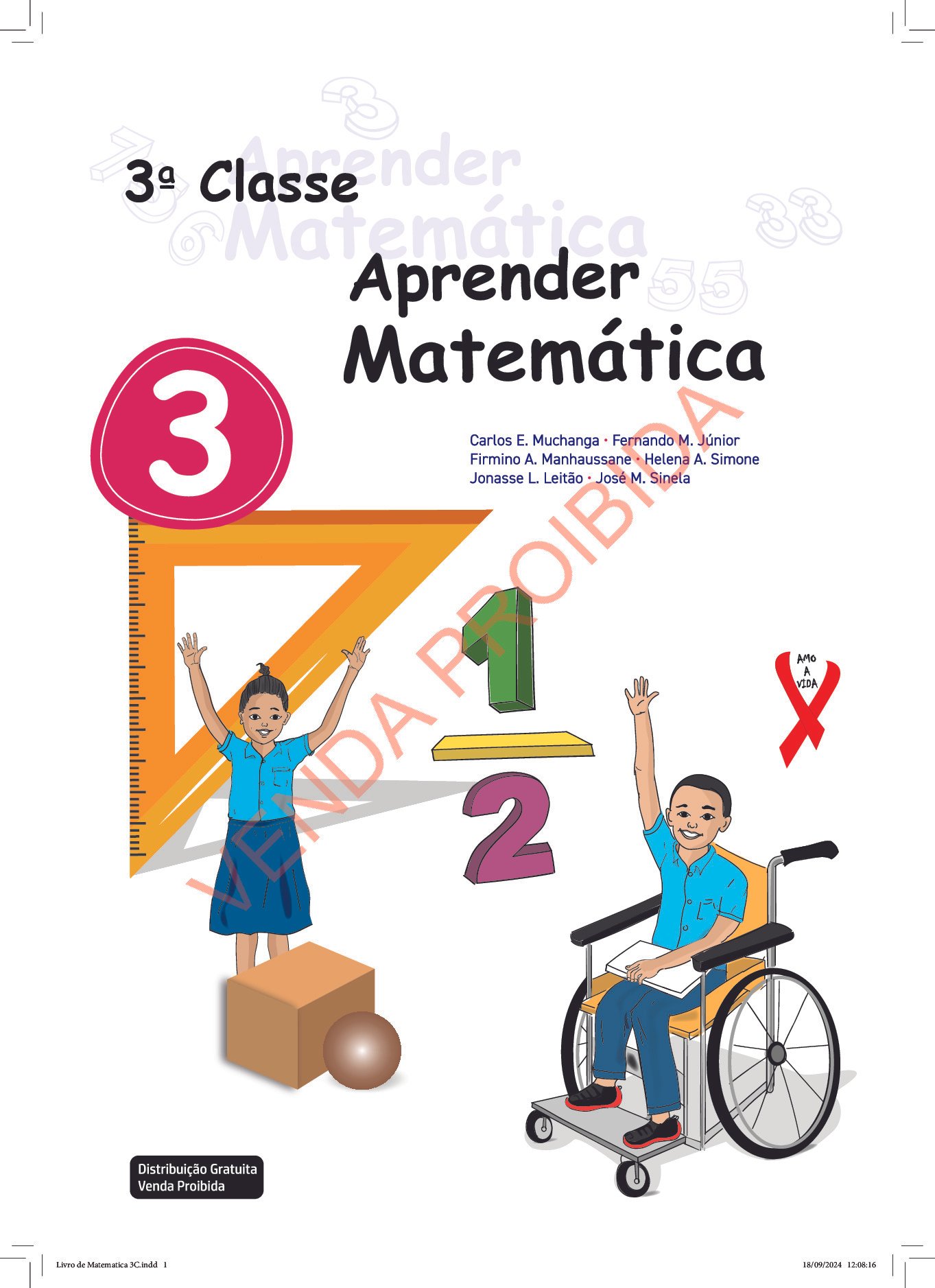 Matemática da 3ª Classe (Edição MINEDH/MEC 2024 – Moçambique) Livro em PDF