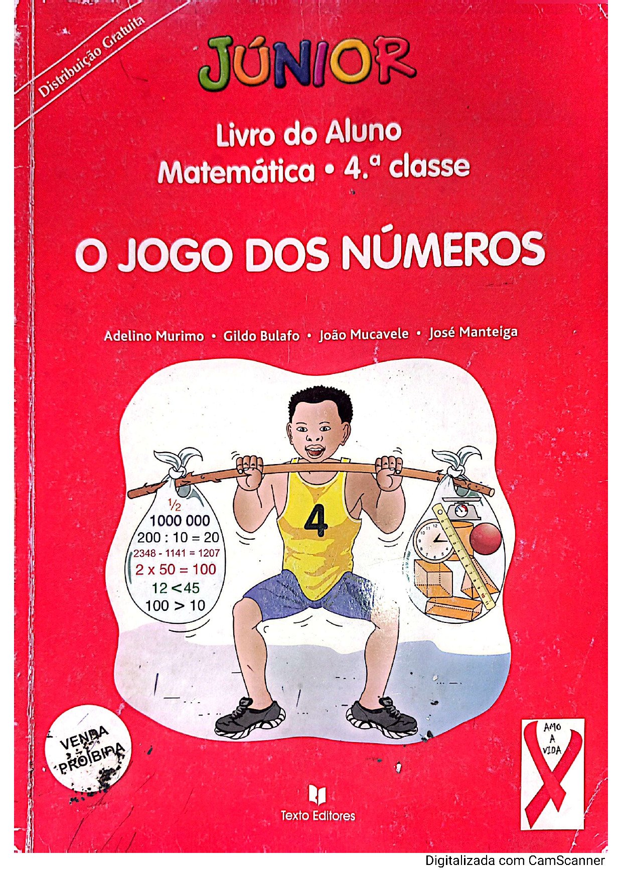 Matemática da 4ª Classe (Coleção Júnior – Texto Editores Moçambique) Baixar Livro em PDF