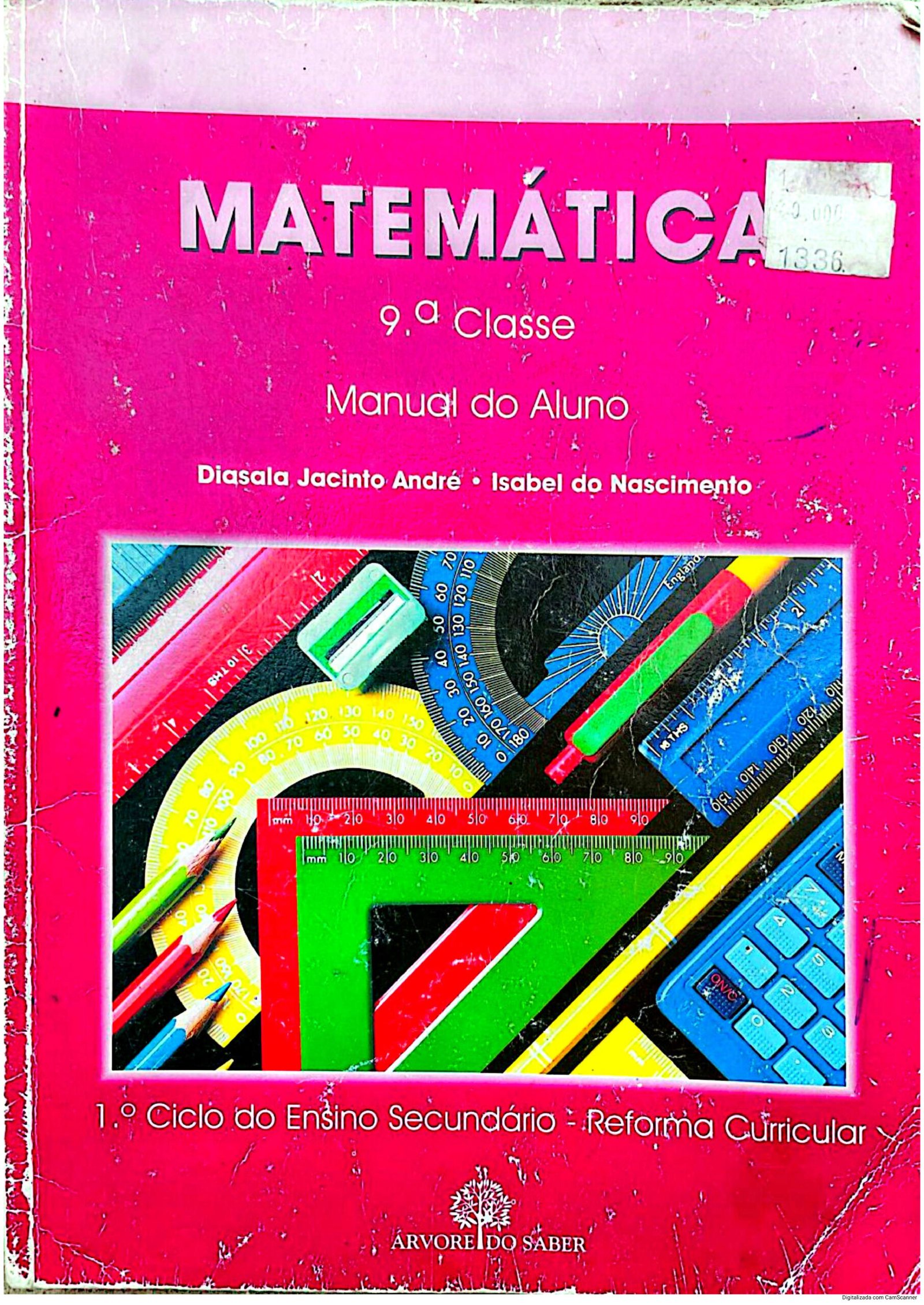 Matemática da 9ª Classe (Árvore do Saber – Moçambique) Livro Antigo em PDF