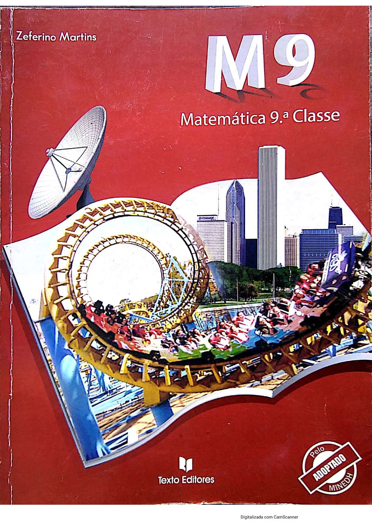 Matemática da 9ª Classe (Texto Editores – Moçambique) Baixar Livro em PDF