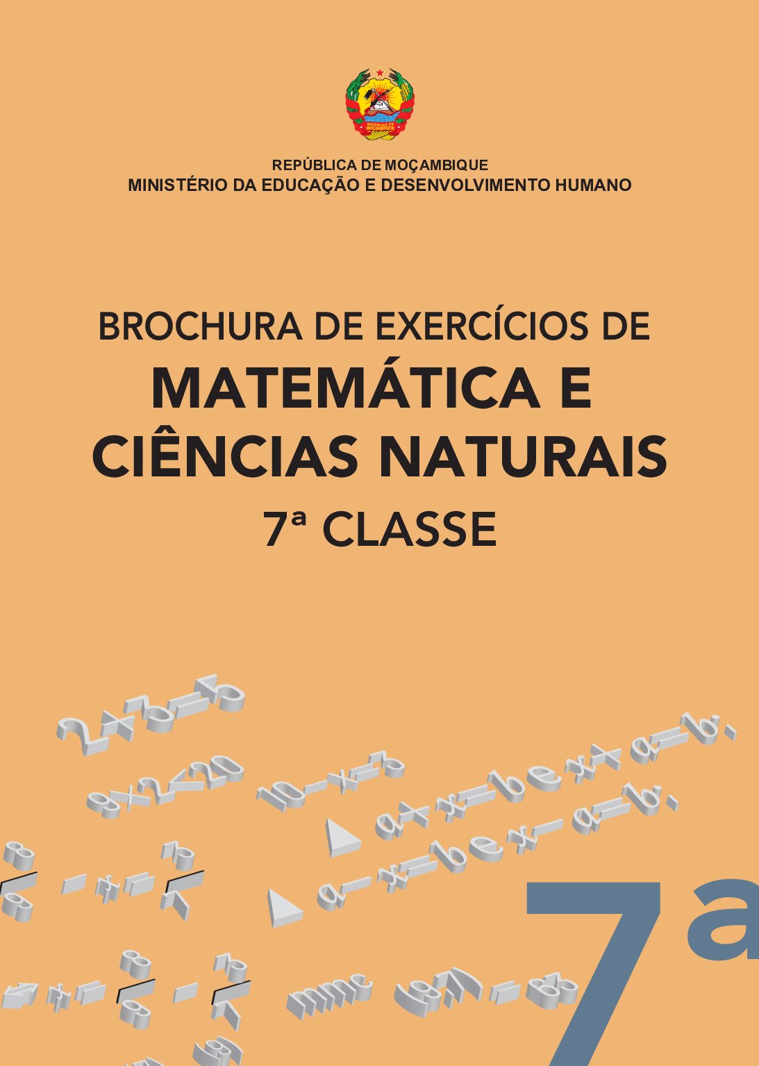 Matemática e Ciências Naturais da 7ª Classe (Brochura de Exercícios – Moçambique 2021) Livro em PDF
