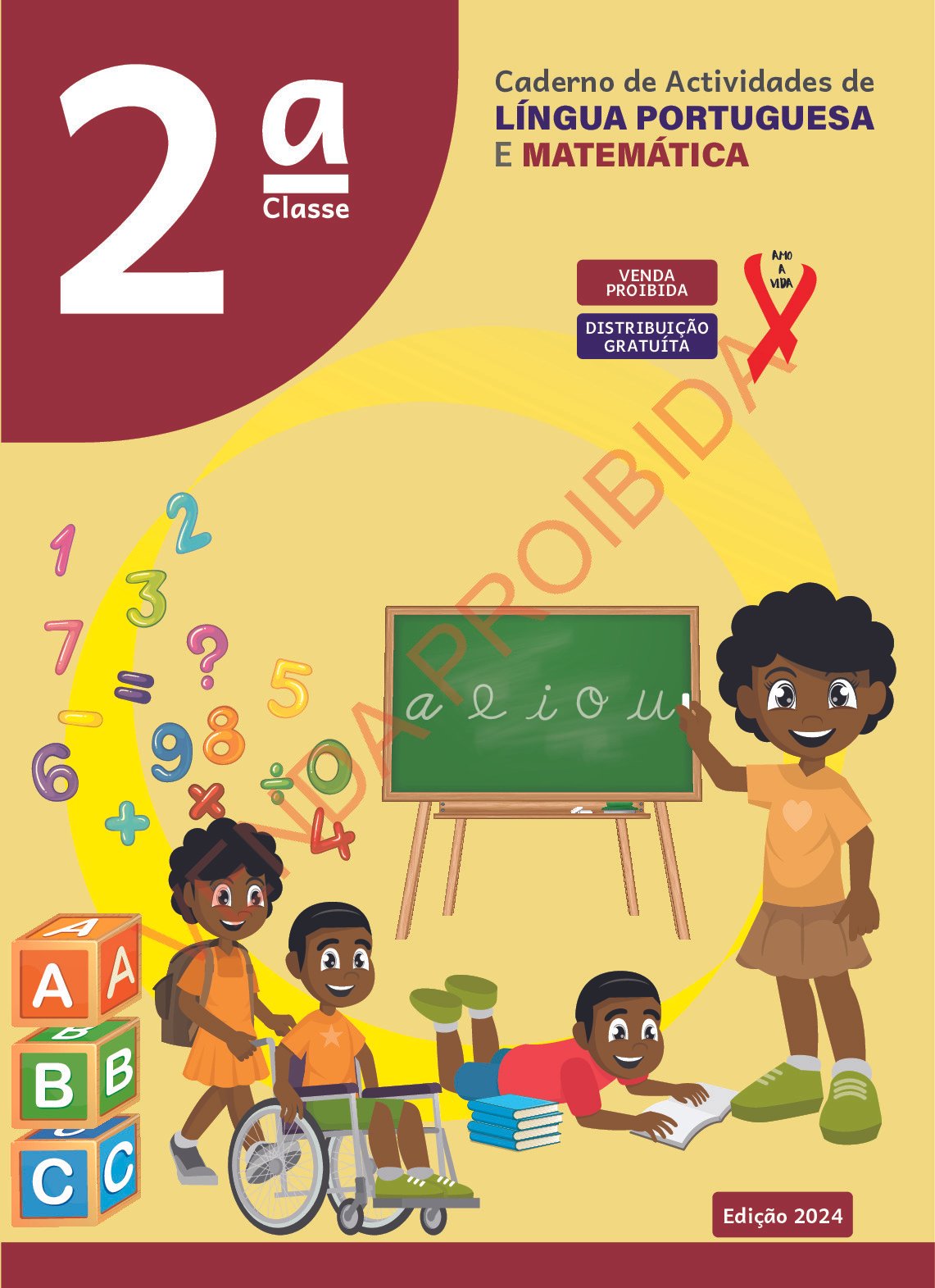 Matemática e Português (Caderno de Actividades da da 2ª Classe 2024 – Moçambique) Livro em PDF