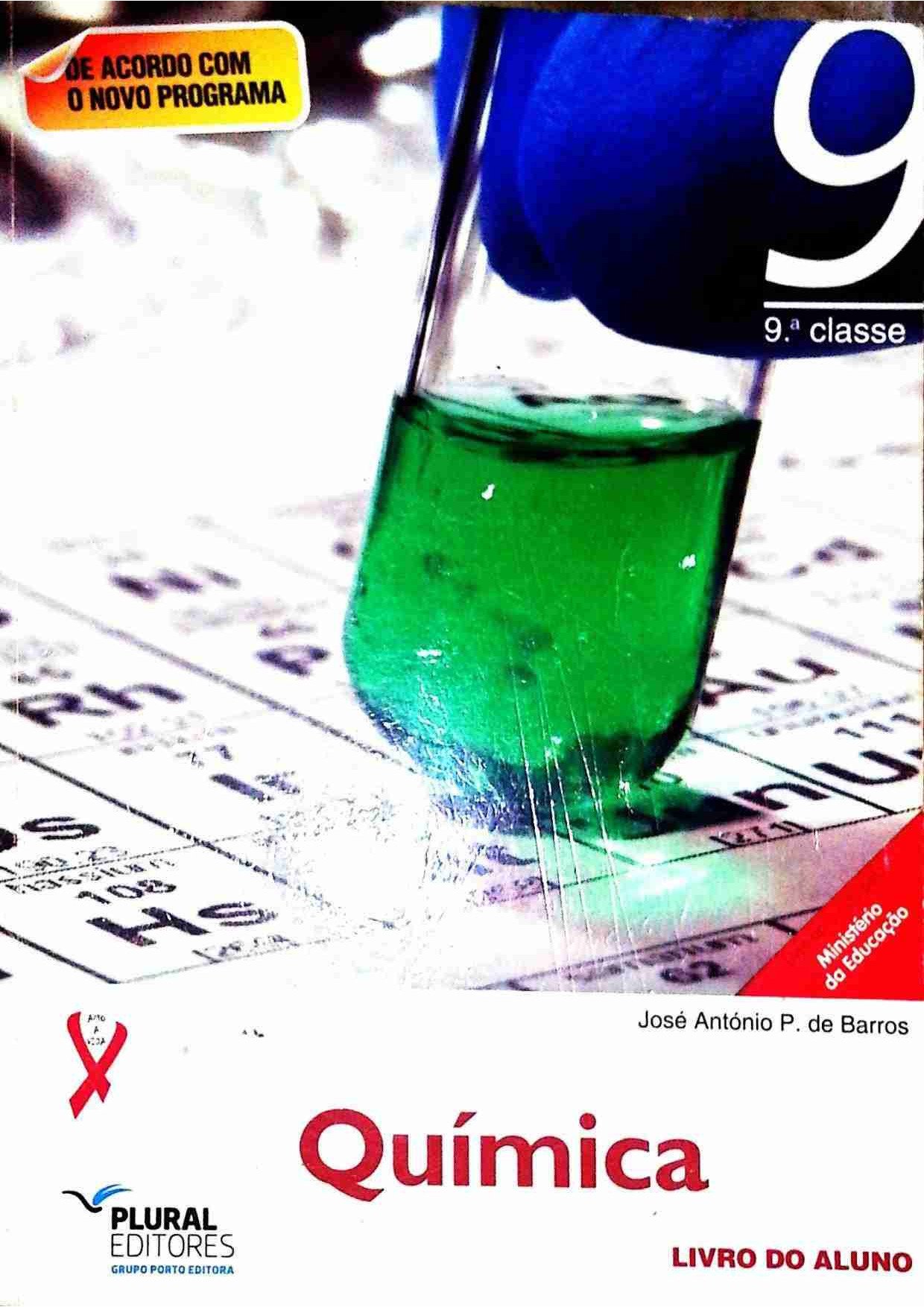 Química da 9ª Classe (Plural Editores – Moçambique) Baixar Livro em PDF